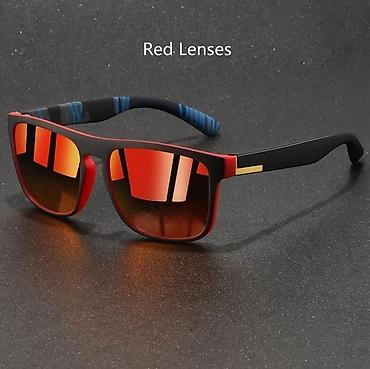 Солнцезащитные очки: Солнцезащитные очки очки, Унисекс, Квадратные, Линзы антибликовые, Линзы поляризованные, Линзы градиентные, Новый — 6