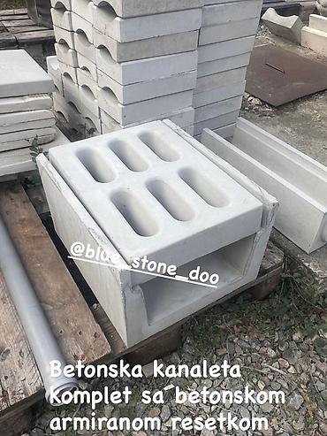 cnc kapije: Betonska kanaleta – komplet sa betonskom armiranom rešetkom. - — 1