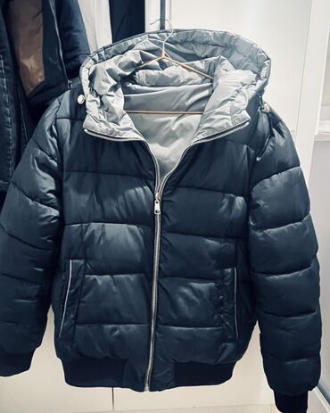 пуховики больших размеров: Мужская куртка, XL, Calvin Klein, Новый, цвет - Серый