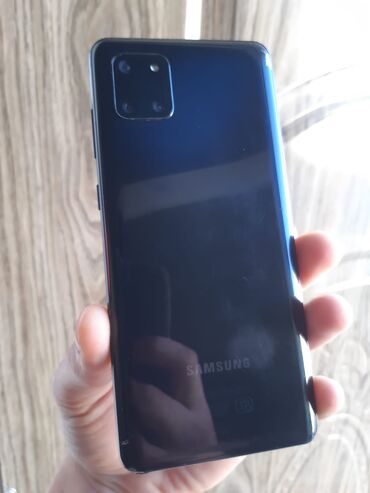 samsung 10 1: Samsung Note 10 Lite, 128 GB, rəng - Qara, Sensor, Barmaq izi, İki sim kartlı