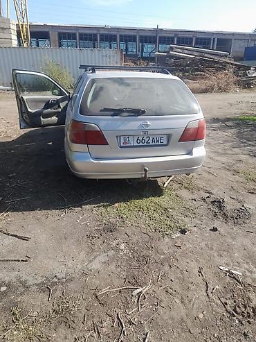 mers e class: Nissan Almera Tino/Primera (универсал), серебристый цвет, киргизские — 7