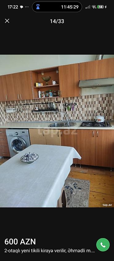 Квартиры: Icareye verilir yeni tikili 74 kvadrat butun esyalarla temin olunub — 8