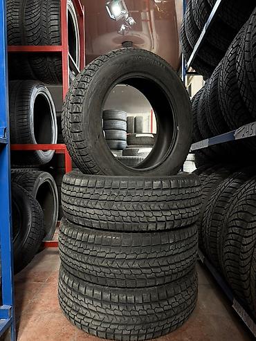 Унаа: Шиналар 225 / 60 / R 17, Кыш, Колдонулган, Комплект, Жеңил унаалар, Жапония, Yokohama — 1