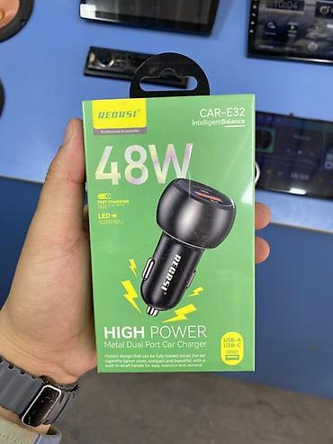 ugreen cm559: Автомобильное зарядное устройство REBRSI CAR-E32 - Мощность: 48 Вт - — 1