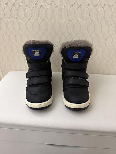 турецкие джинсы: 1) Зимние ботинки Minimen кожаные очень теплые черные размер 26 — 2