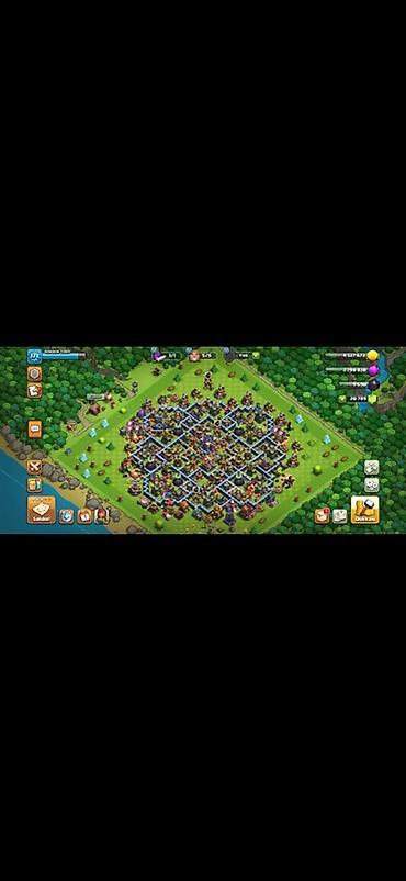 linkini at: Clash of Clans oyun hesabı — inkişaf etmiş baza Köy 14 full olub 15 ə — 1