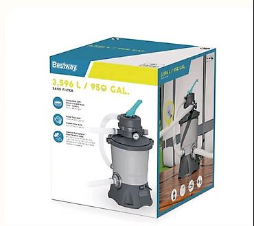 Pools and equipment: Bestway peskoviti filter za bazen – kapacitet 3.596 L (950 gal) - — 1