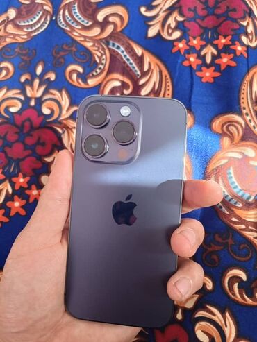 айфон 11 про бу бишкек: IPhone 14 Pro, 256 ГБ, Deep Purple, 83 %
