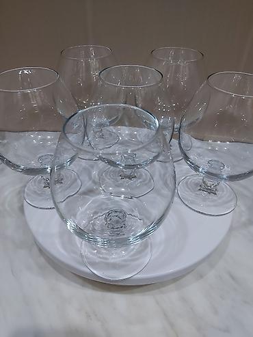 set qablari: Qədəhlər, Şüşə, 6 ədədli dəst — 2