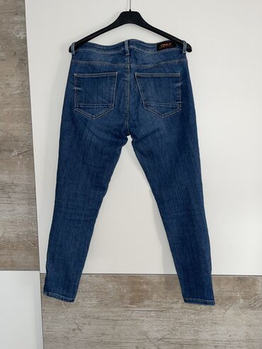 krem pantalone i bela kosulja: 27, Jeans, Regular rise, Skinny