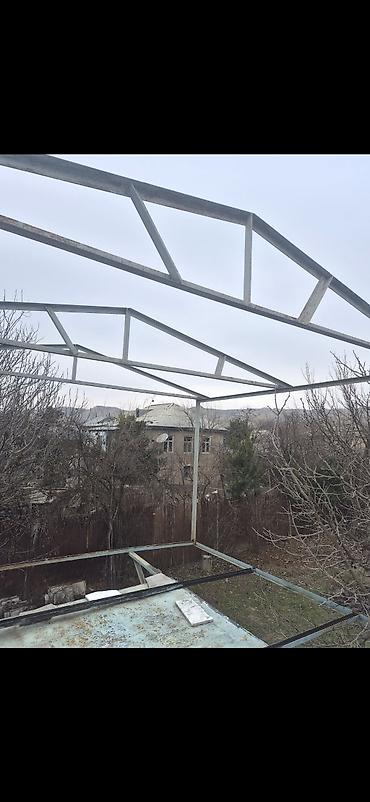 Naveslər, markizlər: Metal karkaslı kölgəlik/üst örtük konstruksiyası - Material — 5