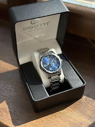 daniel klein: Наручные часы Bigotti с металлическим браслетом и синим циферблатом — 2