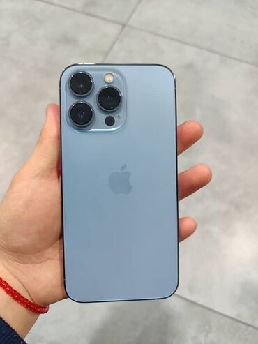 Apple iPhone: IPhone 13 Pro, Б/у, 256 ГБ, Sierra Blue, Чехол, 88 %