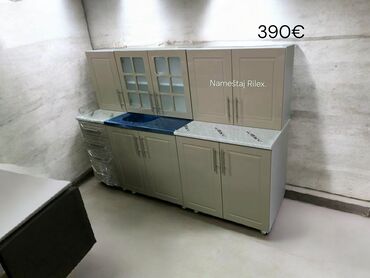 Kuhinjski nameštaj: Kuhinjski elementi – komplet 2 m - Širina kompleta: 2 metra (oznaka — 2