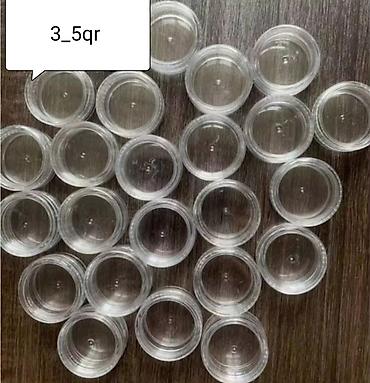 Другое: Şəffaf plastik qablar dəsti - Material: şəffaf plastik - Qapaqlı — 2