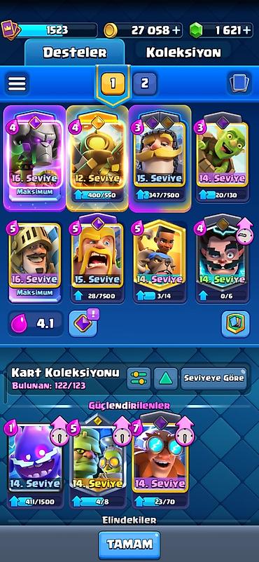 prosvali donlar: Clash of Clans + Clash Royale hesab paketi Clash of Clans: - — 3