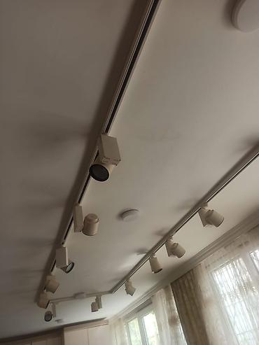sensorlu lampa: Tam işlək relsli spot sistemi satılır. Ev, mağaza, showroom və ofis — 1