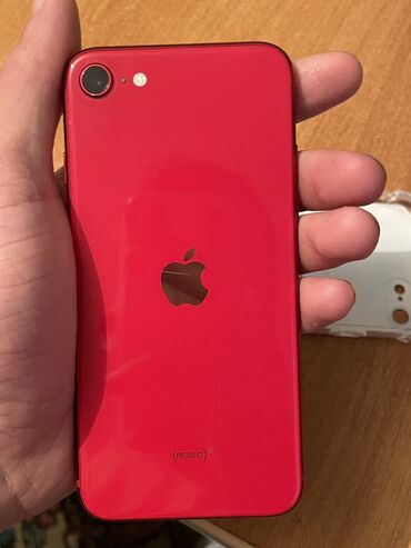 red magic 6 бишкек: IPhone SE 2020, Колдонулган, 64 ГБ, Кызыл, Каптама, 84 %