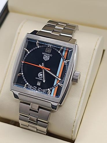 monaco: ▪️Marka: Tag Heuer ▪️Model: Monaco seriyası ▪️ Xüsusi buraxılış — 7