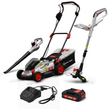 Kosilice i trimeri: Kosačica,trimer i duvaljka Cena 170 evra NOVO Radi na punjive baterije — 1