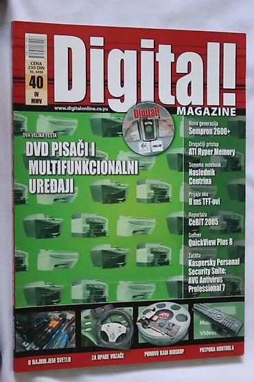 autima: ČASOPIS DIGITAL! MAGAZINE BROJ 40 | Časopis Digital! Magazine Broj — 1