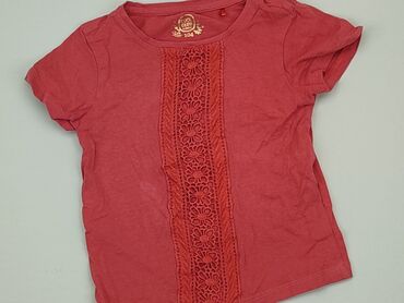 koszulka biało czerwona: T-shirt, Cool Club, 3-4 years, 98-104 cm, condition - Good