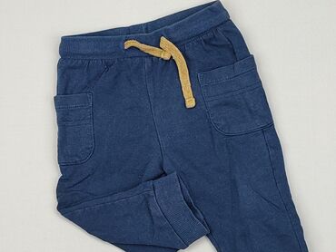 spodnie bojówki dla chłopca: Spodnie dresowe, So cute, 9-12 m, stan - Dobry