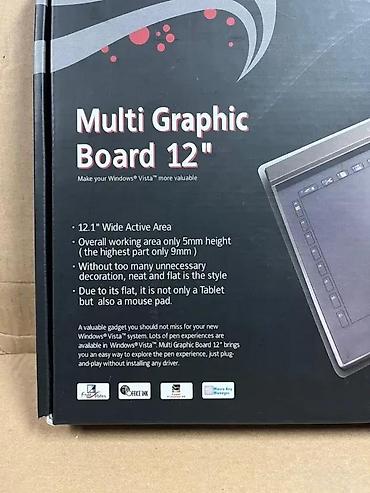 Druga oprema za računare i laptopove: ODYS Multi Graphic Board 12" – grafički tablet sa olovkom - Aktivna — 2