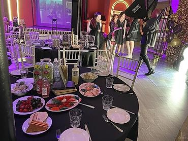 Выездные банкеты: Банкет, Фуршет, Кофе-брейк, Пикник. Выполняем полный цикл: • — 15