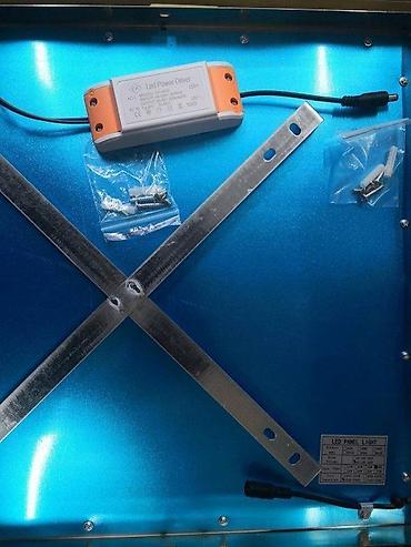 Rasveta: Led panel nadgradni 65w fi-40x40cm 6500k 4200k. Ram, zakrivljeni — 12