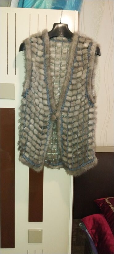 женская блуза летучая мышь: Jilet, 3XL, rəng - Boz