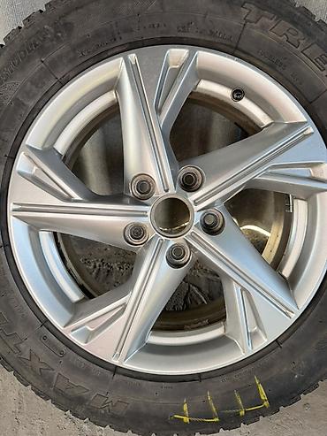 c max: Колеса в сборе 205 / 65 / R 16, Зима, Б/у, Комплект, Легковые, Литые, отверстий - 5 — 1