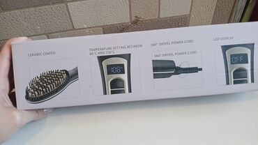 iphone 7 ikinci el: Faberlic saç düzləşdirici daraq - Güc: 70 W - Keramik örtüklü istilik