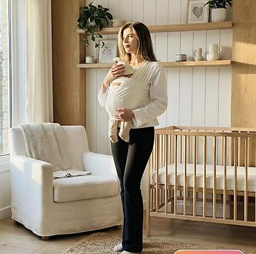 ponço nədir: Yenidoğan üçün yumşaq daşıyıcı-sling - Model: ön tərəfdən taxılan — 1