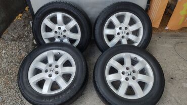 титановые диски r14 4x100: Колеса в сборе 225 / 65 / R 17, Лето, Б/у, Комплект, Легковые, Литые, отверстий - 5