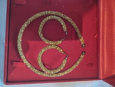 Bijuteriya dəstləri: Bijuteriya dəsti – müxtəlif aksesuarlar - Turkuaz rəngli baş bəzəyi — 28