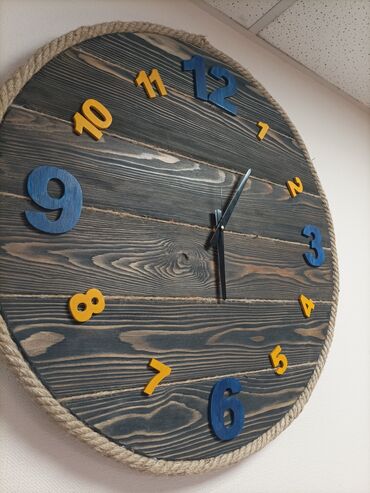 оригинал часы: Craft clock . Стильные эко-часы из дерева ручной работы