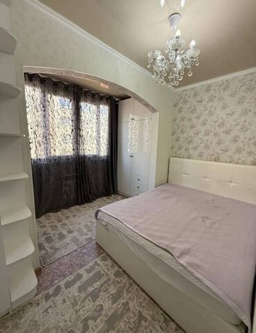 сдаю квартиру микрорайон кокжар: 2 бөлмө, 61 кв. м, 106-серия жакшыртылган, 4 кабат, Евроремонт