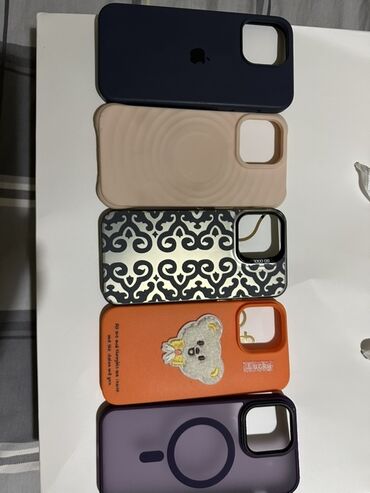 телефонго чехол: Набор чехлов для iPhone 14 про мах (линейка с крупным вырезом под блок