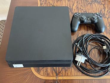 Видеоигры и приставки: Sony PlayStation 4 Slim 1 TB yaddas 1 eded orginal pult ela — 1