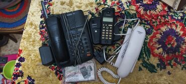 телефонные аппараты с проводной трубкой аон caller id черно белые: Стационардык телефон Зымсыз, Дисплей