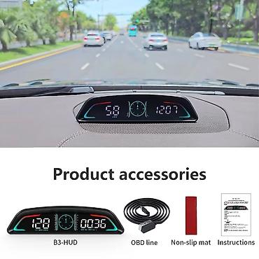 Avtomobil üçün Universal HUD (Head-Up Display) Rəqəmsal Göstərici