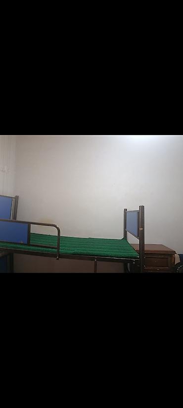 taxt dəmiri: Metall çərçivəli ikimərtəbəli çarpayı - Material: möhkəm polad — 2