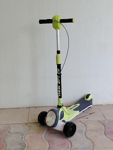 drift scooter qiymeti: Uşaq skuteri – 3 təkərli, LED ön işıqlı - Model üzərində “NEW SPEED” — 1