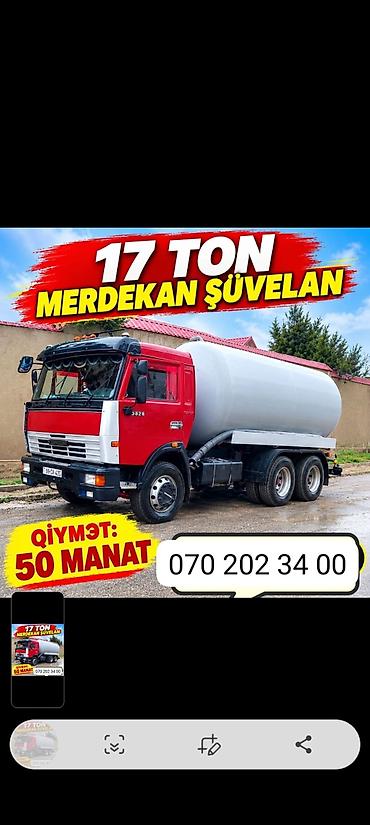 qapi demir qapi seyf qapi: Xidmət: 17 tonluq kanalizasiya/çirkab suları daşınması (Mərdəkan – — 2