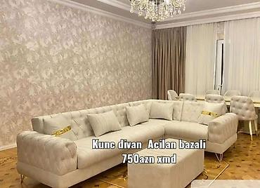 Sifarişlə divanlar: Divan, Qonaq otağı üçün, Parça, Bazasız, Açılmayan — 38