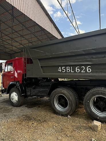 karavan maşınlar: Kamaz 6x4 özüboşaldan yük maşını, 1990 il, motor 1.1 l, Samosval, İşlənmiş — 4
