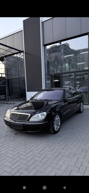 s class дизель: Mercedes-Benz S-Class: 2004 г., 5.5 л, Автомат, Бензин, Седан