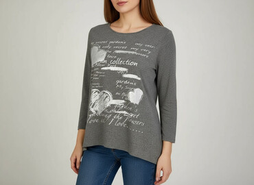 koszulka z kokardą sinsay: Women's blouse, size One size