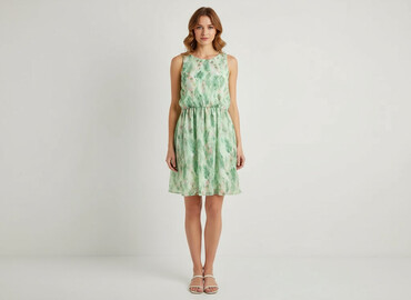 zielone spódnice midi: Women`s dress, size S